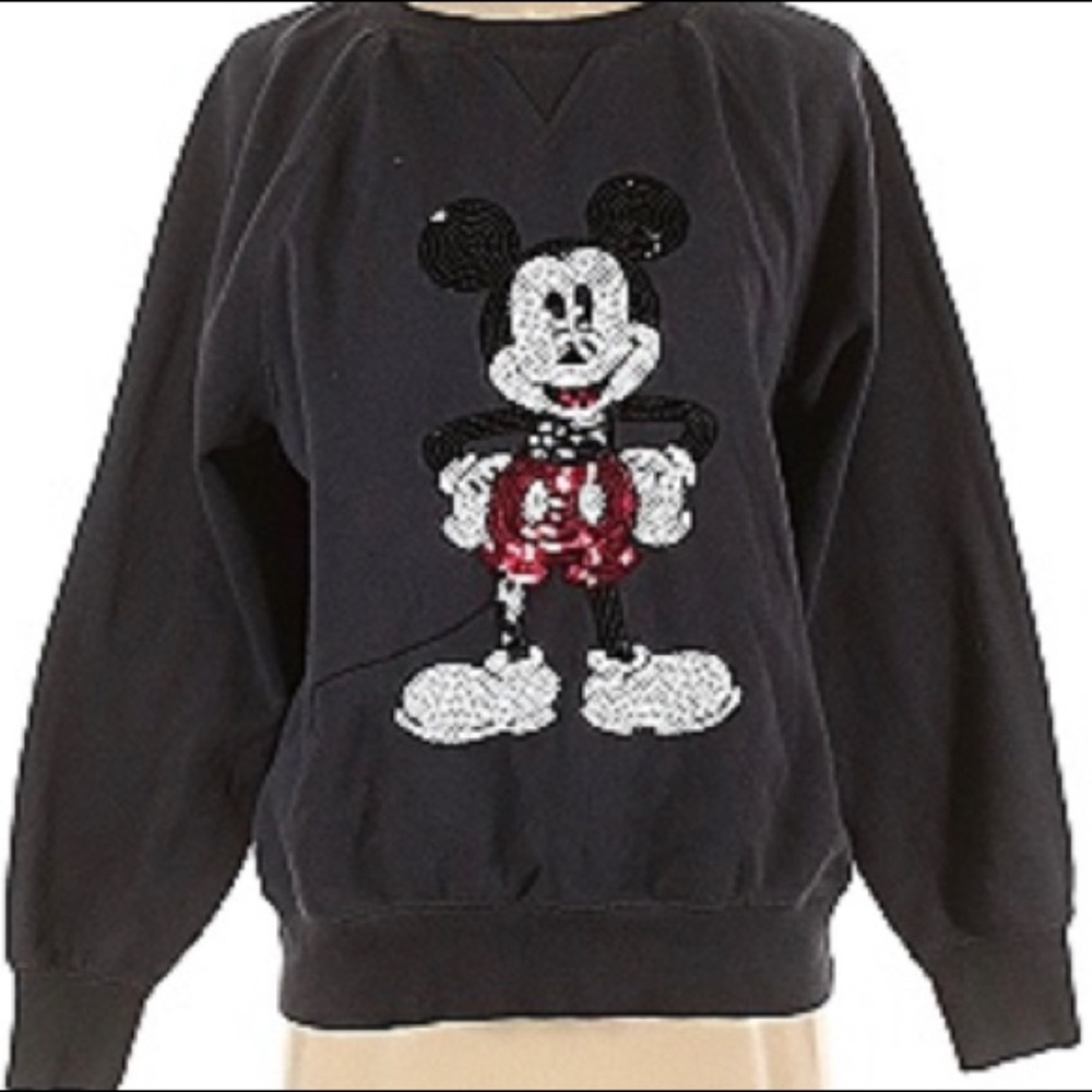 Grey Mickey sweater from H&M